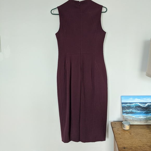 Classiques Entier Plum Dress with Shoulder Zipper - Picture 3 of 7